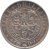 1899 SHILLING ( VF ) - Shilling - Cambridgeshire Coins