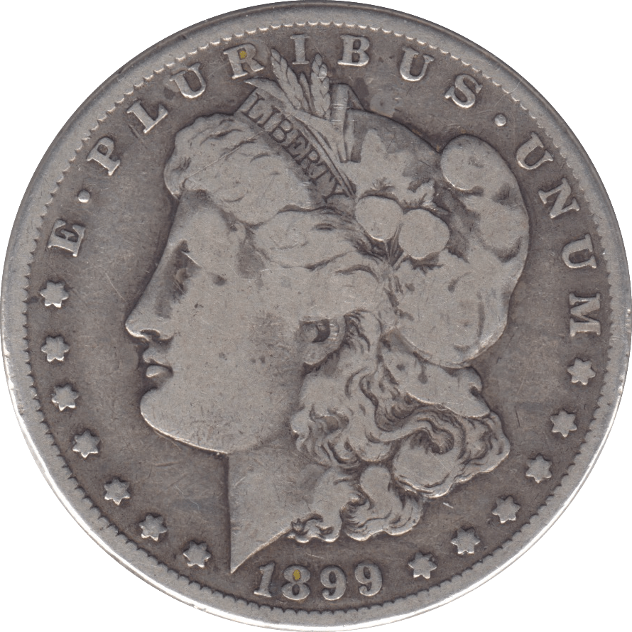 1899 SILVER MORGAN DOLLAR USA NEW ORLEANS MINT - SILVER WORLD COINS - Cambridgeshire Coins
