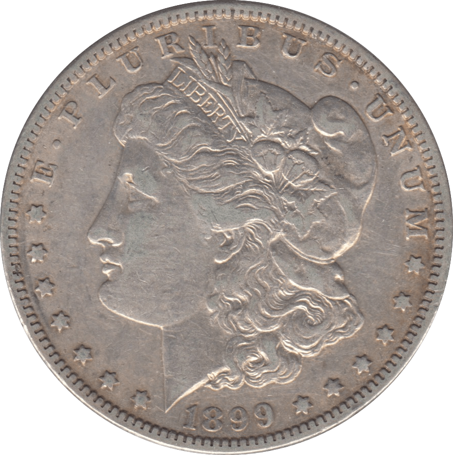 1899 SILVER MORGAN DOLLAR USA NEW ORLEANS MINT - SILVER WORLD COINS - Cambridgeshire Coins