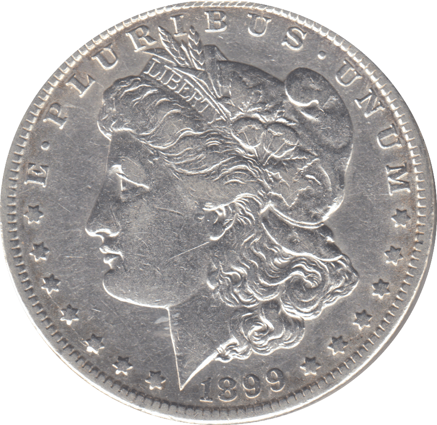 1899 SILVER MORGAN DOLLAR USA NEW ORLEANS - SILVER WORLD COINS - Cambridgeshire Coins
