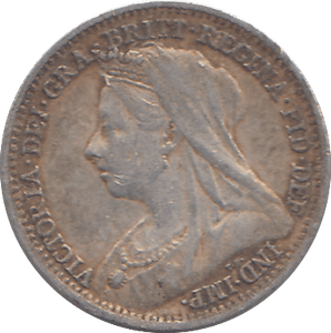 1899 SILVER THREEPENCE ( GVF ) - THREEPENCE - Cambridgeshire Coins