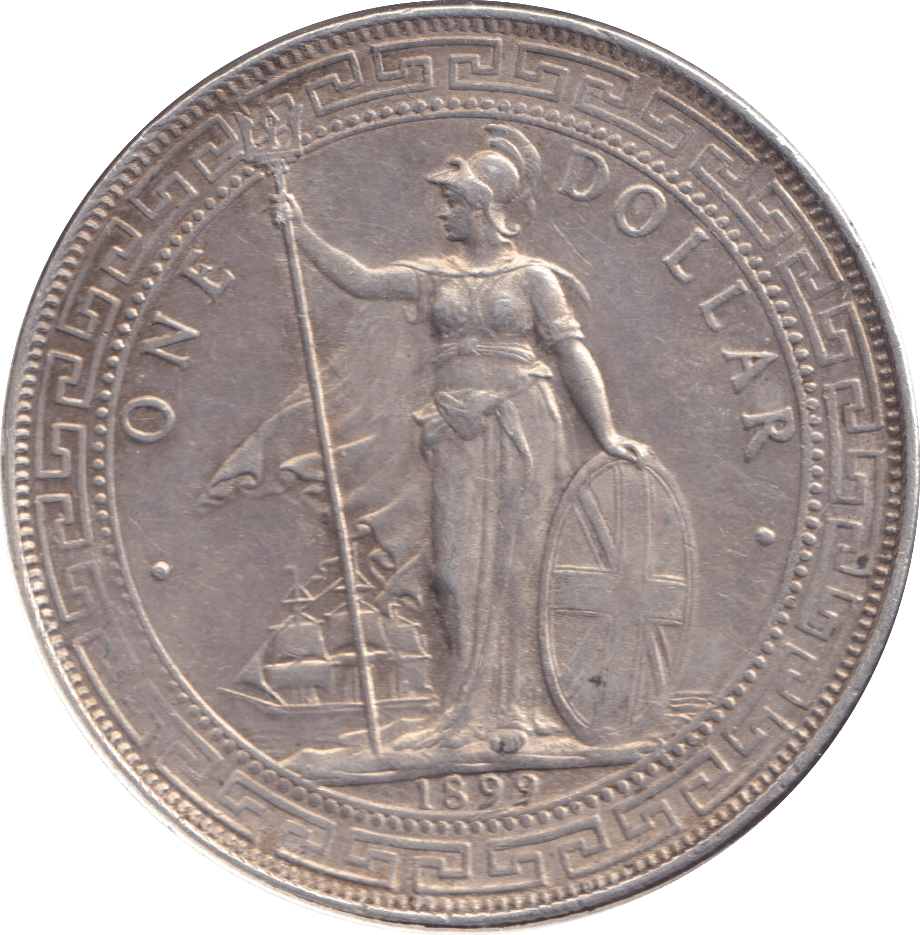1899 SILVER TRADE DOLLAR HONG KONG - SILVER WORLD COINS - Cambridgeshire Coins