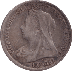 1899 SIXPENCE ( FINE ) - SIXPENCE - Cambridgeshire Coins