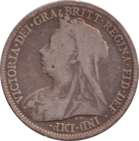 1899 SIXPENCE ( FINE ) - SIXPENCE - Cambridgeshire Coins