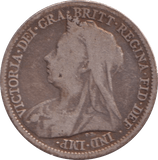 1899 SIXPENCE ( FINE ) - SIXPENCE - Cambridgeshire Coins