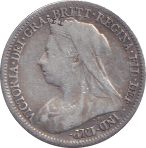 1899 SIXPENCE ( FINE ) - SIXPENCE - Cambridgeshire Coins