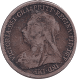 1899 SIXPENCE ( FINE ) - SIXPENCE - Cambridgeshire Coins