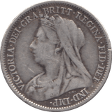 1899 SIXPENCE ( GF ) - SIXPENCE - Cambridgeshire Coins