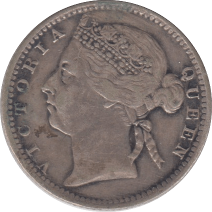1899 TEN CENTS STRAIT SETTLEMENTS - SILVER WORLD COINS - Cambridgeshire Coins