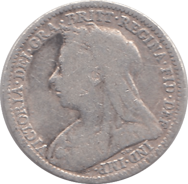 1899 THREEPENCE ( FINE ) - THREEPENCE - Cambridgeshire Coins