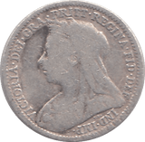 1899 THREEPENCE ( FINE ) - THREEPENCE - Cambridgeshire Coins