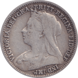 1899 THREEPENCE ( FINE ) - Threepence - Cambridgeshire Coins