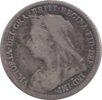 1899 THREEPENCE ( FINE ) - THREEPENCE - Cambridgeshire Coins