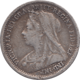 1899 THREEPENCE ( FINE ) - THREEPENCE - Cambridgeshire Coins