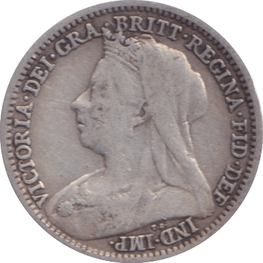 1899 THREEPENCE ( FINE ) - Threepence - Cambridgeshire Coins