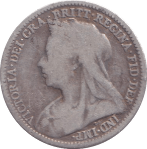 1899 THREEPENCE ( FINE ) - THREEPENCE - Cambridgeshire Coins