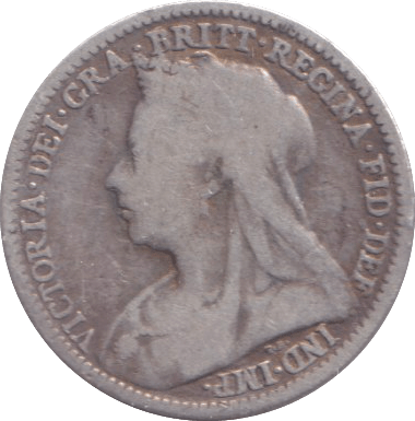 1899 THREEPENCE ( FINE ) - THREEPENCE - Cambridgeshire Coins