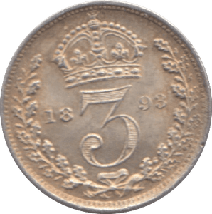 1899 THREEPENCE ( UNC ) - THREEPENCE - Cambridgeshire Coins