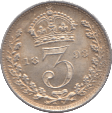1899 THREEPENCE ( UNC ) - THREEPENCE - Cambridgeshire Coins