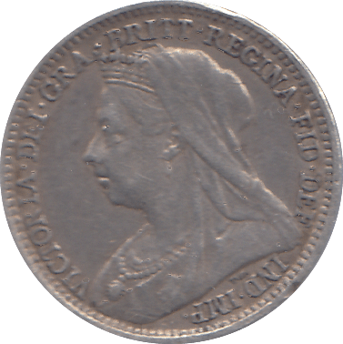 1899 THREEPENCE ( VF ) - THREEPENCE - Cambridgeshire Coins