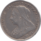 1899 THREEPENCE ( VF ) - THREEPENCE - Cambridgeshire Coins