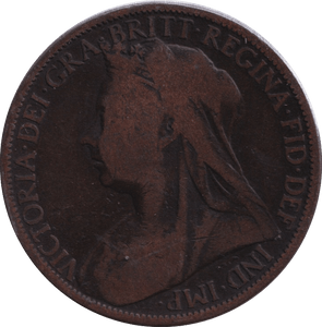 1899 WIDE SPACED PENNY ( FINE ) - PENNY - Cambridgeshire Coins