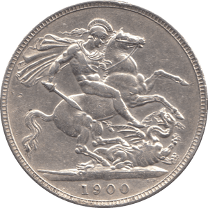 1900 CROWN ( EF ) - CROWN - Cambridgeshire Coins