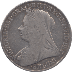 1900 CROWN ( FINE ) - CROWN - Cambridgeshire Coins