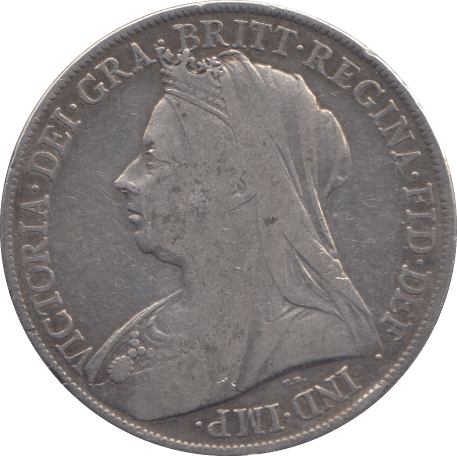 1900 CROWN ( FINE ) - CROWN - Cambridgeshire Coins