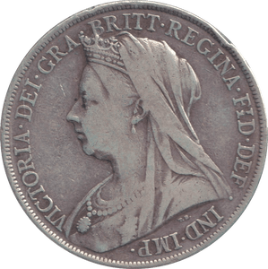 1900 CROWN ( FINE ) - CROWN - Cambridgeshire Coins