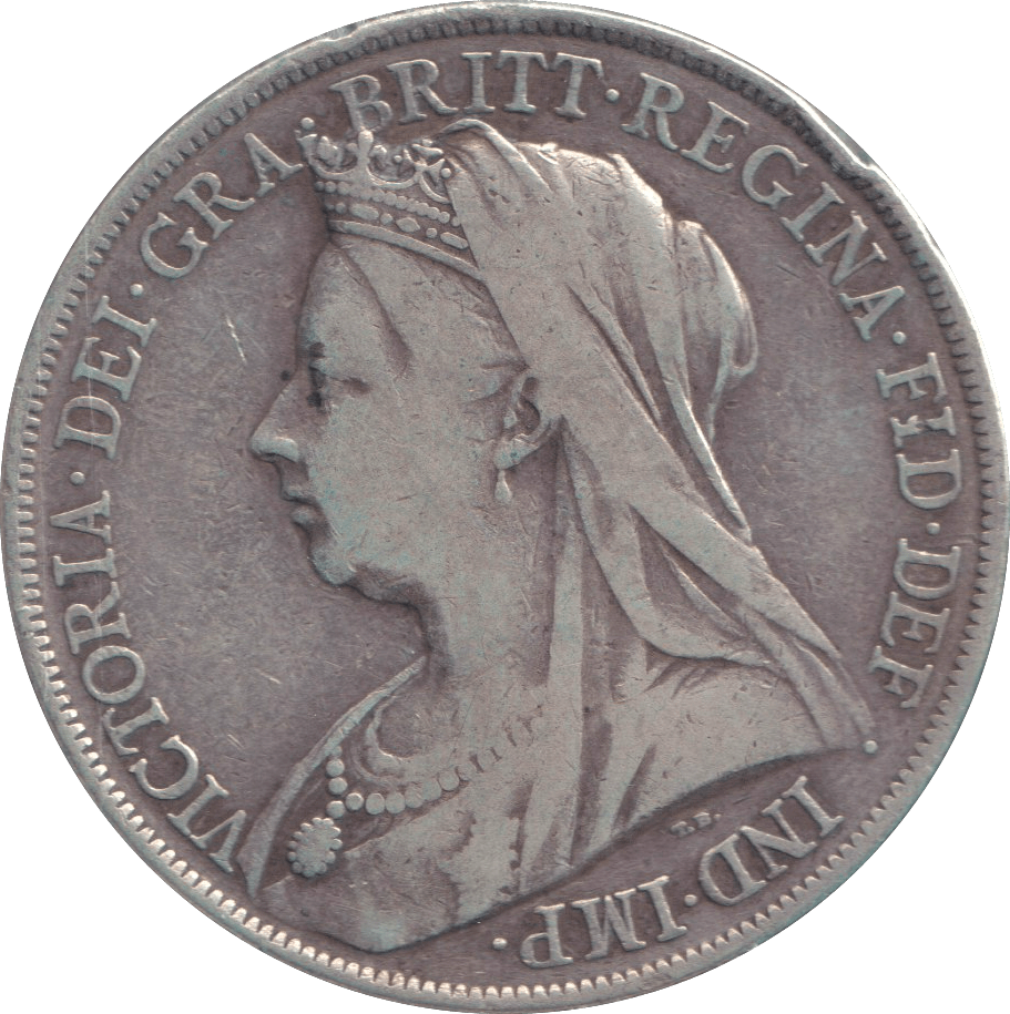 1900 CROWN ( FINE ) - CROWN - Cambridgeshire Coins