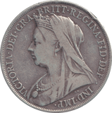 1900 CROWN ( FINE ) - CROWN - Cambridgeshire Coins