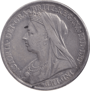 1900 CROWN ( FINE ) - CROWN - Cambridgeshire Coins