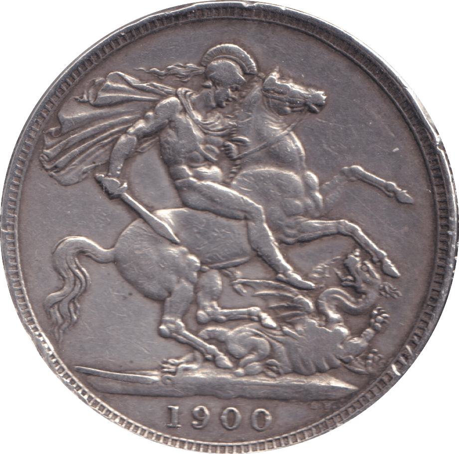 1900 CROWN ( FINE ) - CROWN - Cambridgeshire Coins
