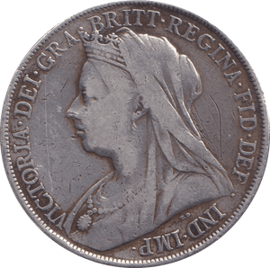 1900 CROWN ( FINE ) - CROWN - Cambridgeshire Coins