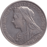 1900 CROWN ( FINE ) - CROWN - Cambridgeshire Coins