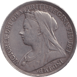 1900 CROWN ( FINE ) - CROWN - Cambridgeshire Coins