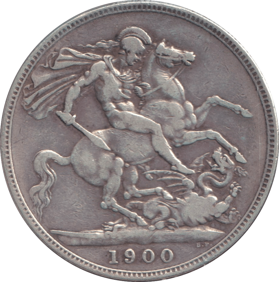 1900 CROWN ( FINE ) - CROWN - Cambridgeshire Coins