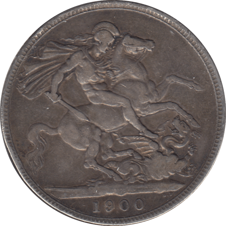 1900 CROWN ( FINE ) - CROWN - Cambridgeshire Coins