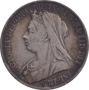 1900 CROWN ( FINE ) - CROWN - Cambridgeshire Coins