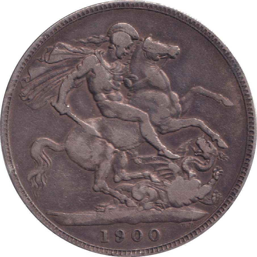 1900 CROWN ( FINE ) - CROWN - Cambridgeshire Coins