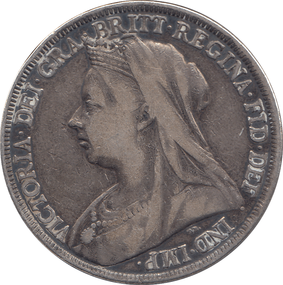 1900 CROWN ( FINE ) - CROWN - Cambridgeshire Coins