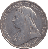 1900 CROWN ( FINE ) - CROWN - Cambridgeshire Coins