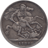 1900 CROWN ( FINE ) - CROWN - Cambridgeshire Coins
