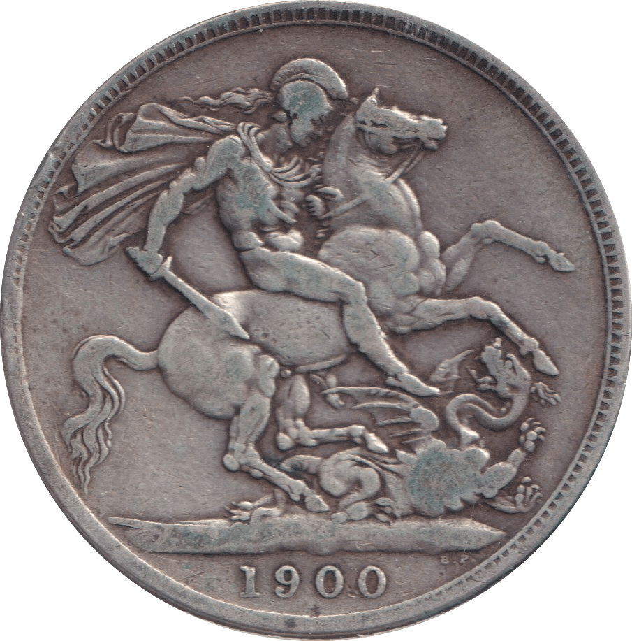 1900 CROWN ( FINE ) - CROWN - Cambridgeshire Coins