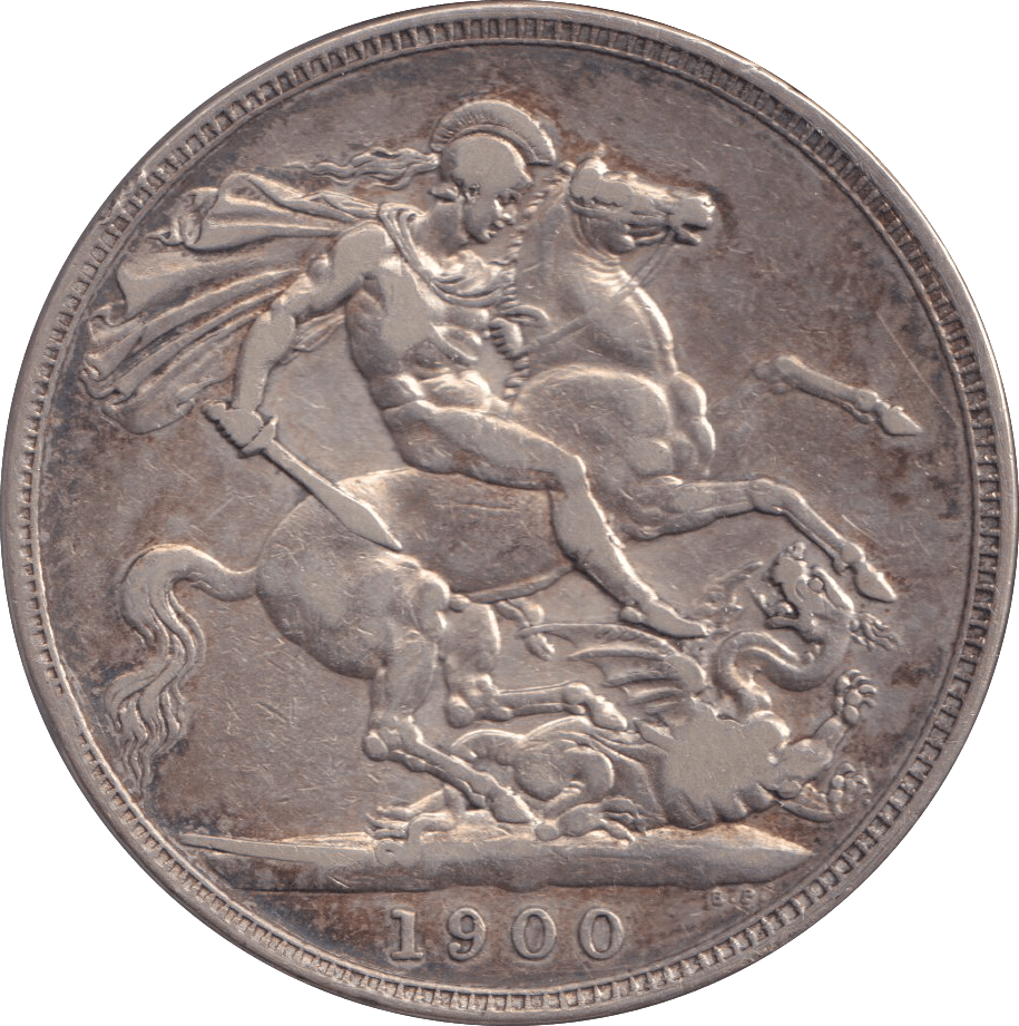 1900 CROWN ( FINE ) - CROWN - Cambridgeshire Coins