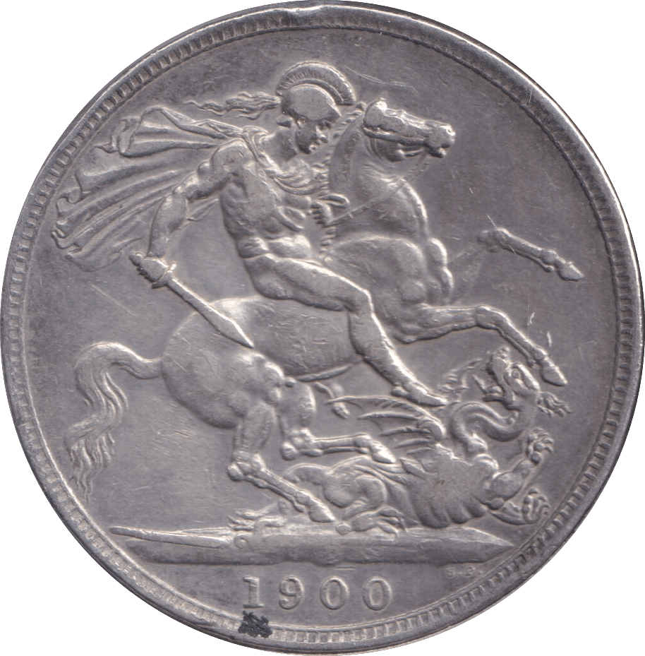 1900 CROWN ( FINE ) - CROWN - Cambridgeshire Coins