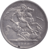 1900 CROWN ( FINE ) - CROWN - Cambridgeshire Coins