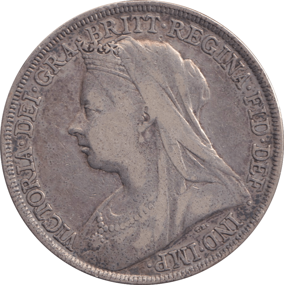 1900 CROWN ( FINE ) - CROWN - Cambridgeshire Coins