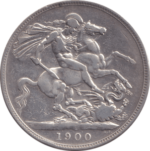 1900 CROWN ( FINE ) - CROWN - Cambridgeshire Coins